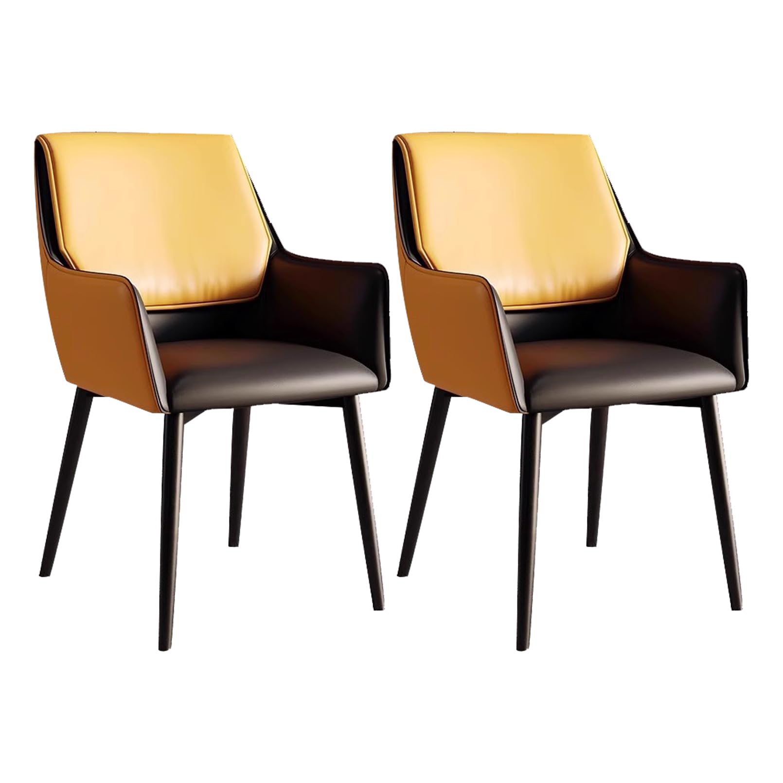 Chaise scandinave lot de 2 pour aménager un coin repas chaleureux ou un espace bureau