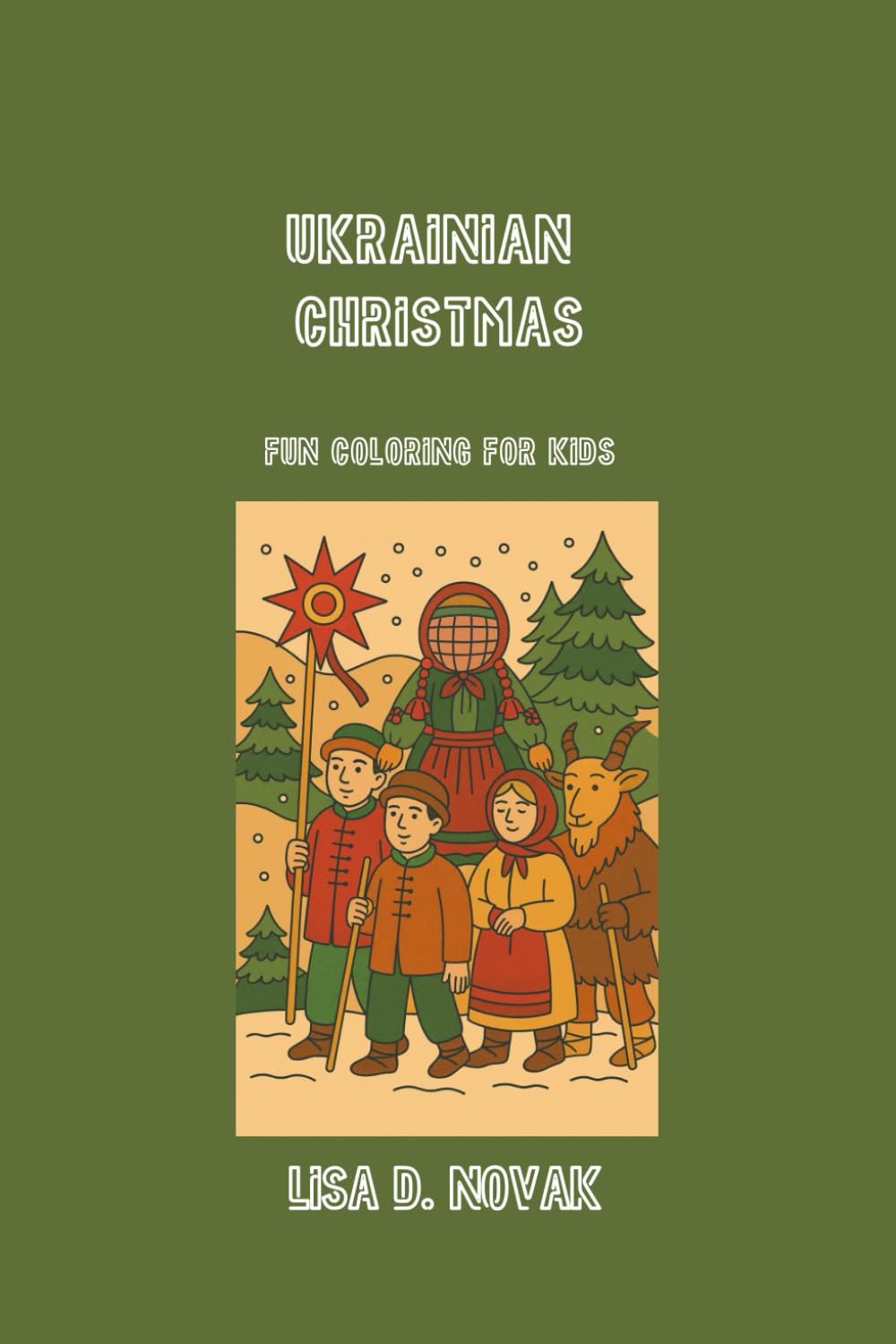 UKRAINIAN CHRISTMAS: Christmas Coloring Edition
