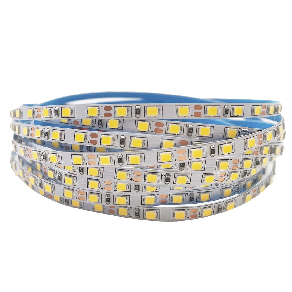 Striscia LED bianca da 12 V, 5 m, autoadesiva, 6000 K, SMD 2835