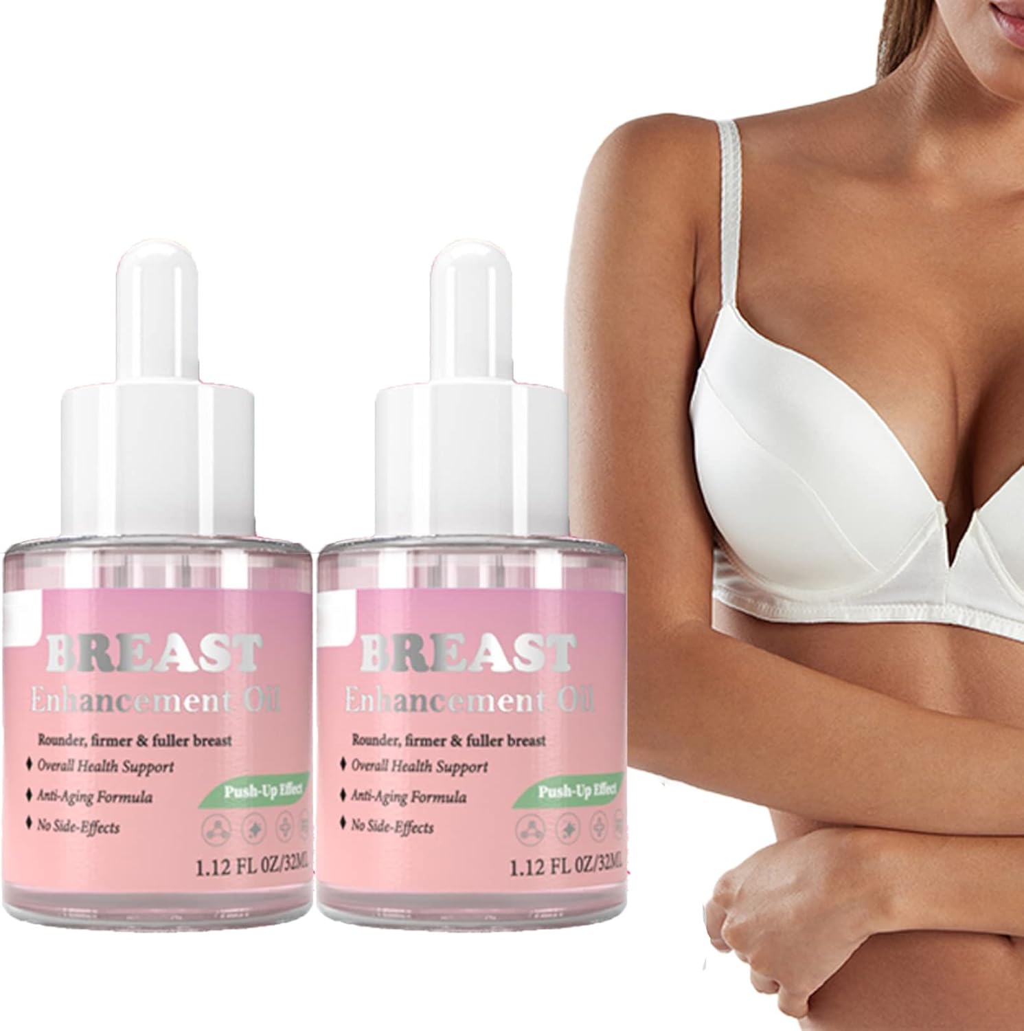 Breast Plumping Oil, Breast Plumbing Massage Oil, Bust Firming Natural Essential Oil