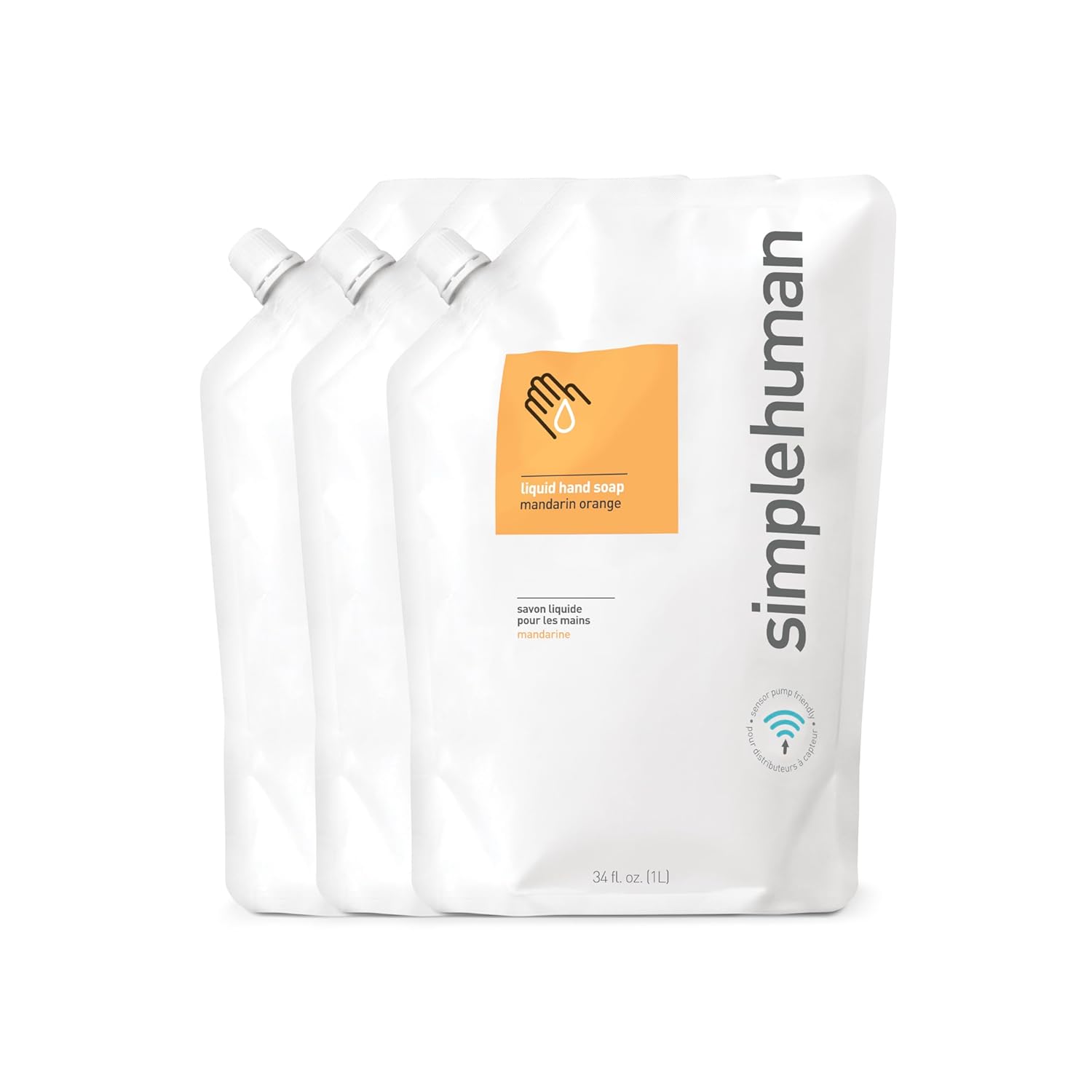 Mandarin orange moisturizing hand soap refill