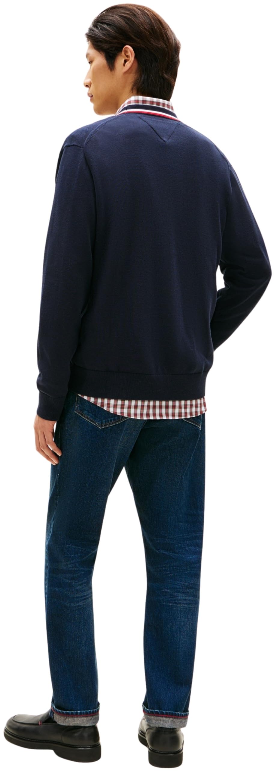 Tommy Hilfiger RWB Cardigan Mw0mw41544 Maglione Cardigan Unisex - Adulto (Pacco da 1)