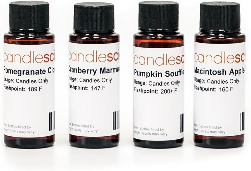 CandleScience Candle Scent Fall Collection Fragrance