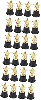 INOOMP 24 PCS Plastic Trophy Plastic Trophies Medals Trophies for Kids trophys European Cup Trophy Star Award Trophy Award Ceremony Trophy Golden Trophy Statue Souvenir The Medal Child