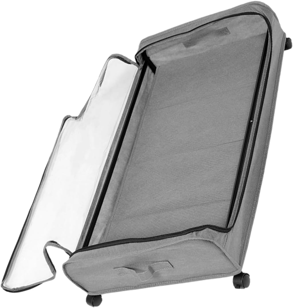 Cabilock under Bed Storage Bin with Wheels Capacity Clothes Organizer Easy Access Bedding Holder for Bedrooms Container for Toys and Quilts