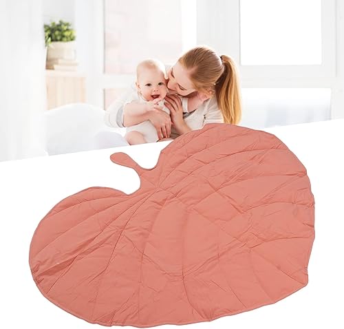 Garosa Alfombra en forma de hoja para bebé, tapete de juego para bebé, tapete de juego para ventana de bahía, tapete de escalada para bebé,