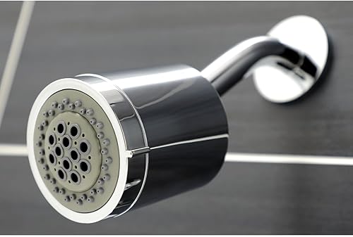 Miniatura 9 de Kingston Brass KBX8147CML Manhattan - Grifo de ducha y bañera de dos manijas, latón cepillado