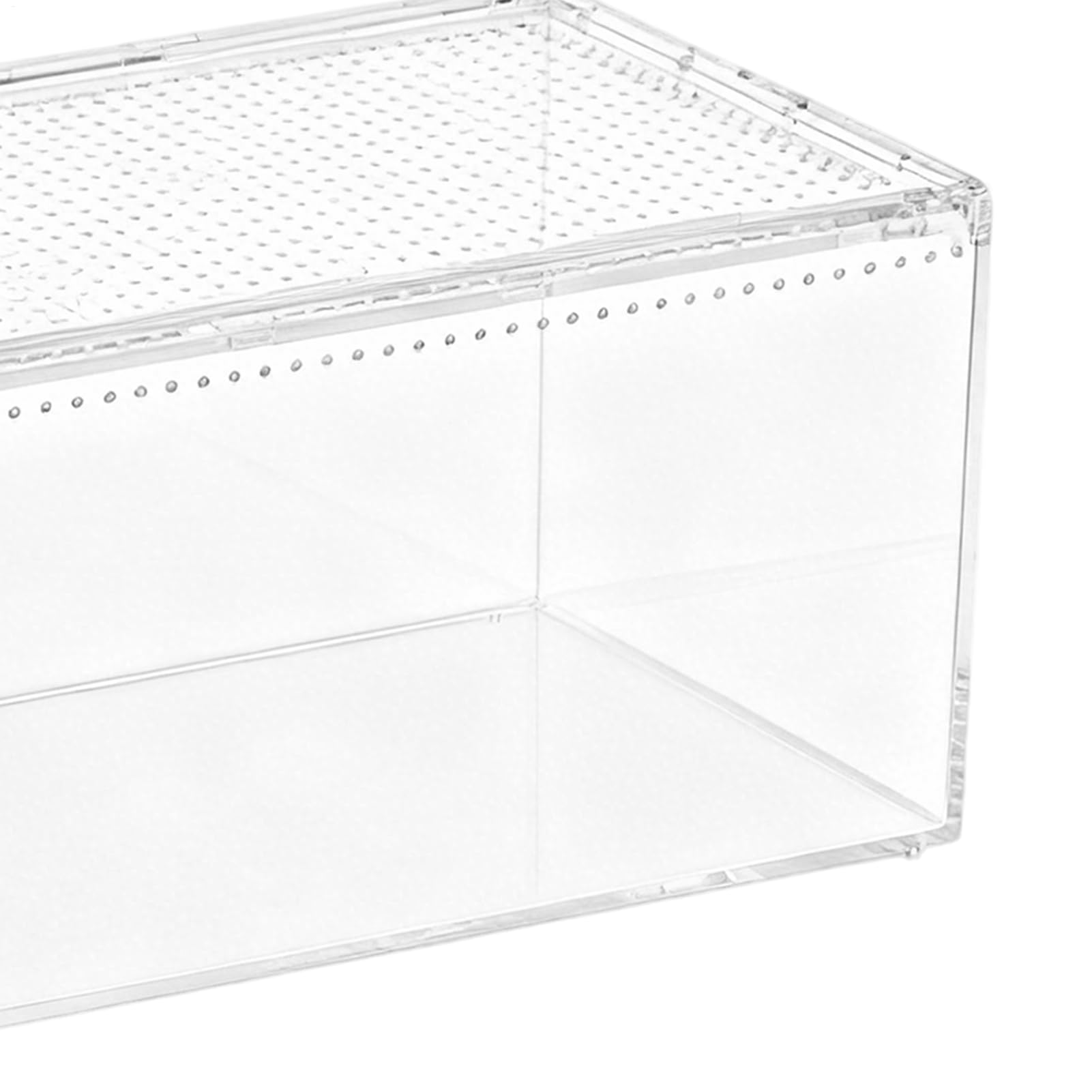 Terrarium Dla Gadów Akrylowe Wentylowane Przezroczyste Terrarium Dla Gadów | Zbiornik Dla Gadów Do Hodowli Modliszek Dla Płazów Żab Krabów Gekonów Węży Żółwi Agam Brodatych Do Wnętrz
