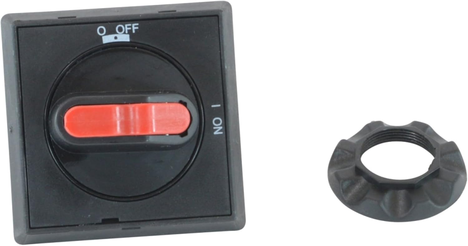ASEA BROWN BOVERI OHBS2PJ SNAP-ON, IP 65, Color Black, ON/Off Position, Door Mount, SELECTOR Handle