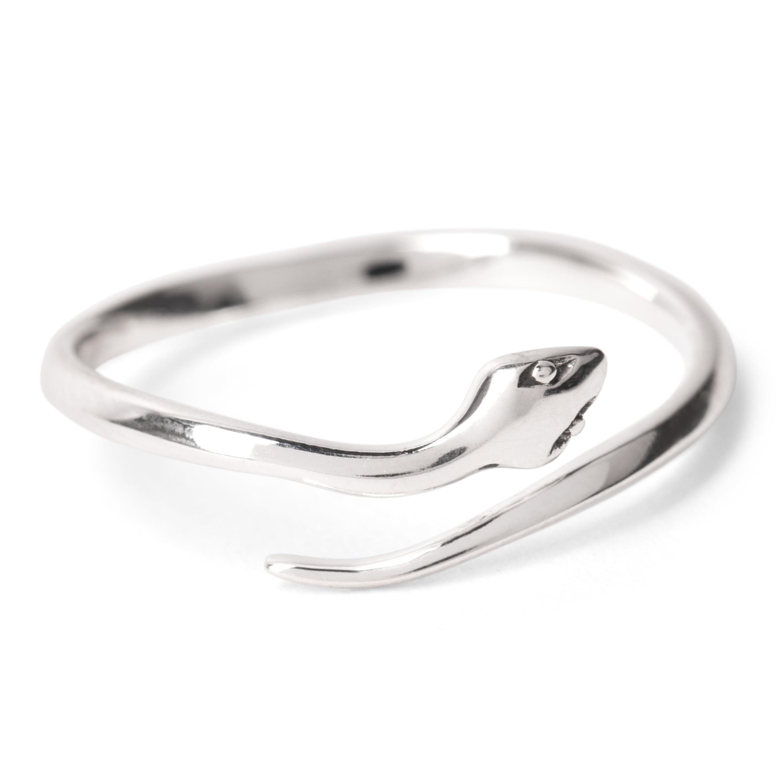 NINA DESIGNS Sterling Silver Rings - Sterling Silver Adjustable Ring, Jewelry for Women, Recycled Silver, Gift for Women Women’s Rings