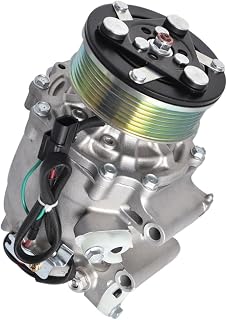 AC Compressor with Clutch Replacement for Civic 1.8L 2006 2007 2008 2009 2010 2011 CO 4918AC