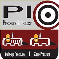 Vista 6 de Prestige 8-Liter Deluxe Alpha Induction Base Stainless Steel Pressure Cooker, Small, Silver