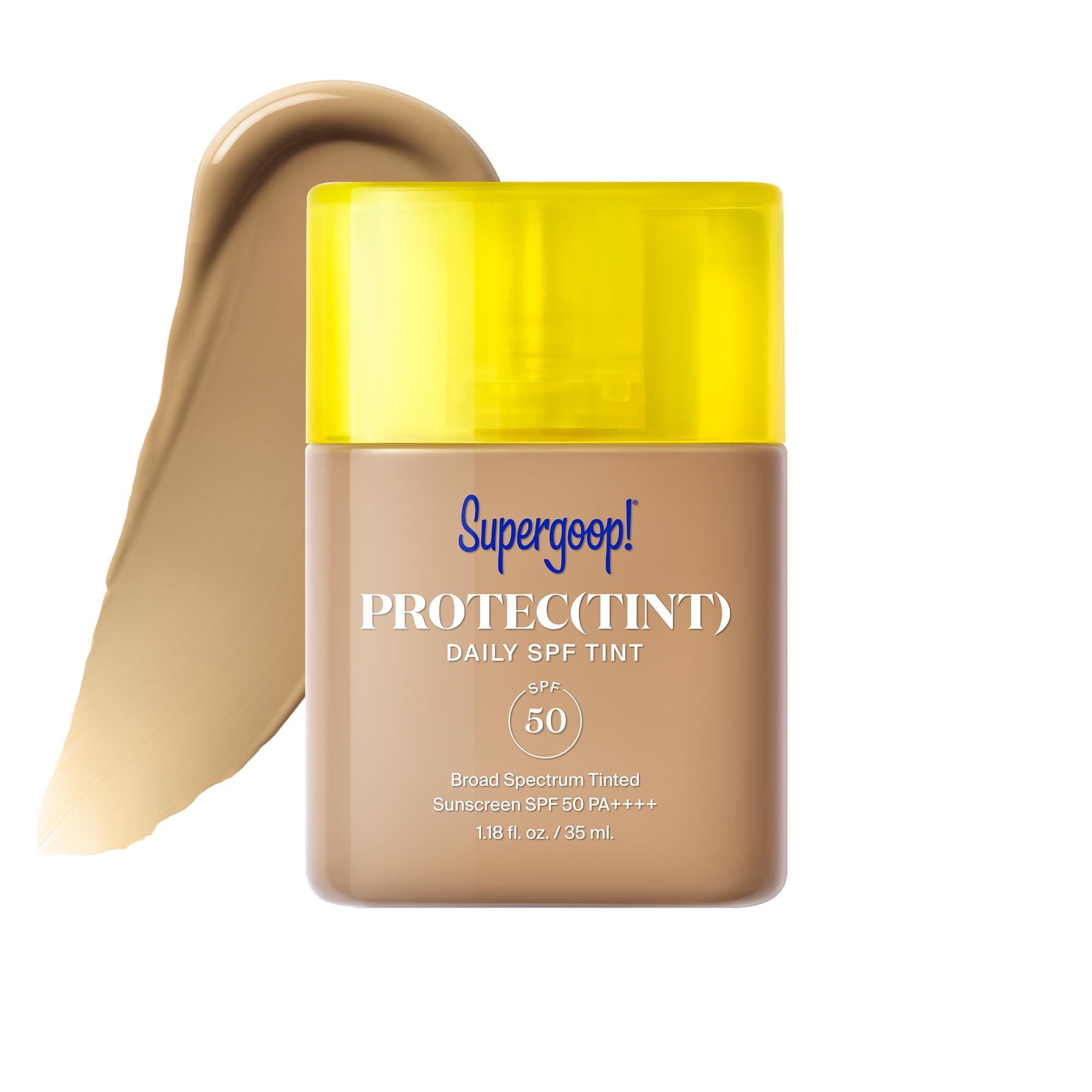 Supergoop! Protec(tint) Daily Skin Tint SPF 50 - 30W - Light, Buildable Coverage for Immediately Smooth, Even-Looking Skin - Natural Finish