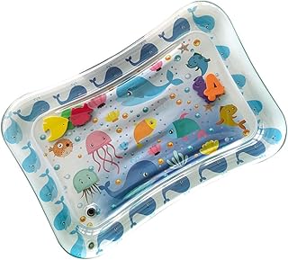 CIYODO Tapete De Água Para Bebês Tapete De Água Para Recém-Nascidos Almofada De Água Para Recém-Nascidos Tapete Legal Inflável Brinquedo De Almofada De Água Infantil