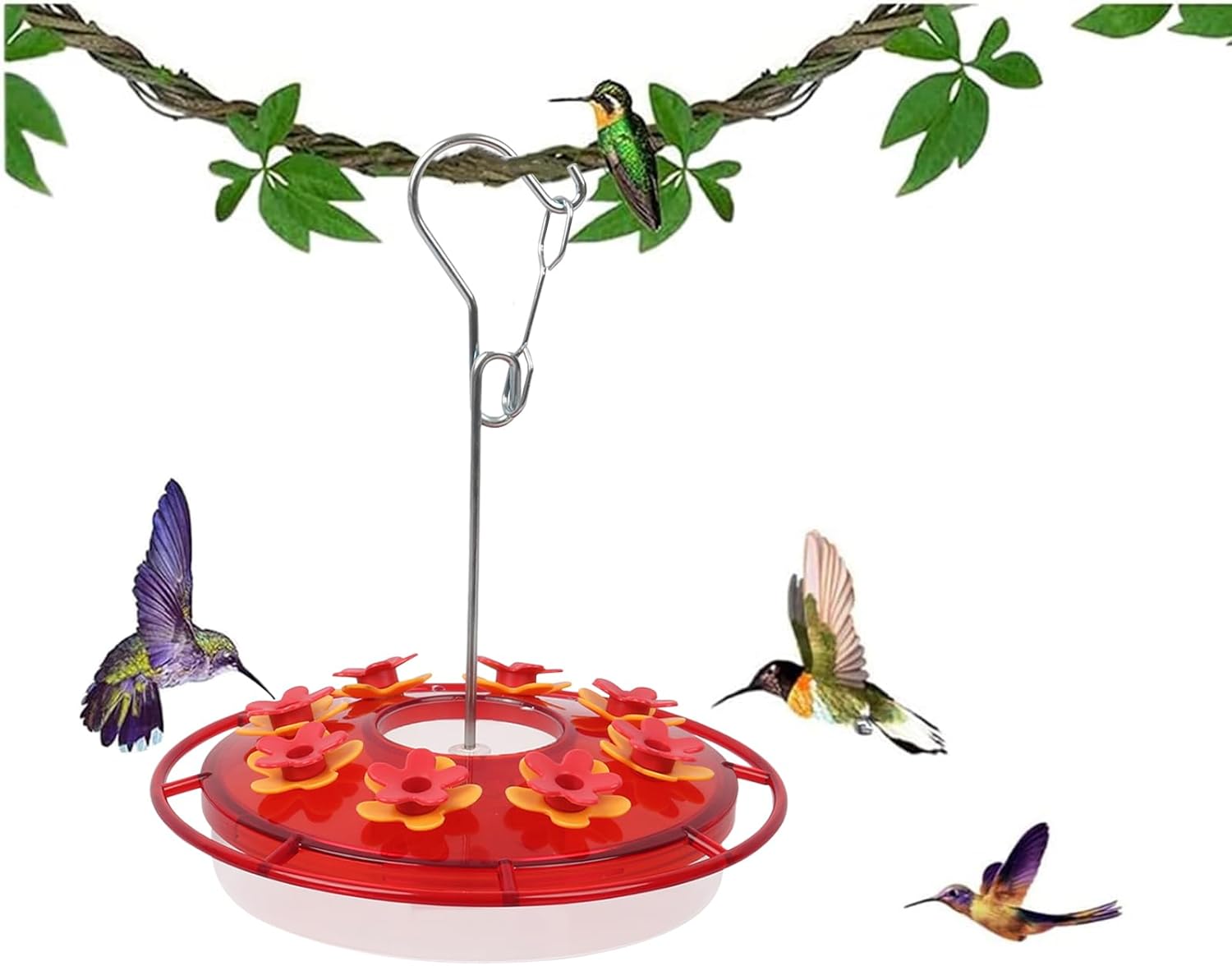 ROYALITA Best Hummingbird Feeders for Outdoors Hanging