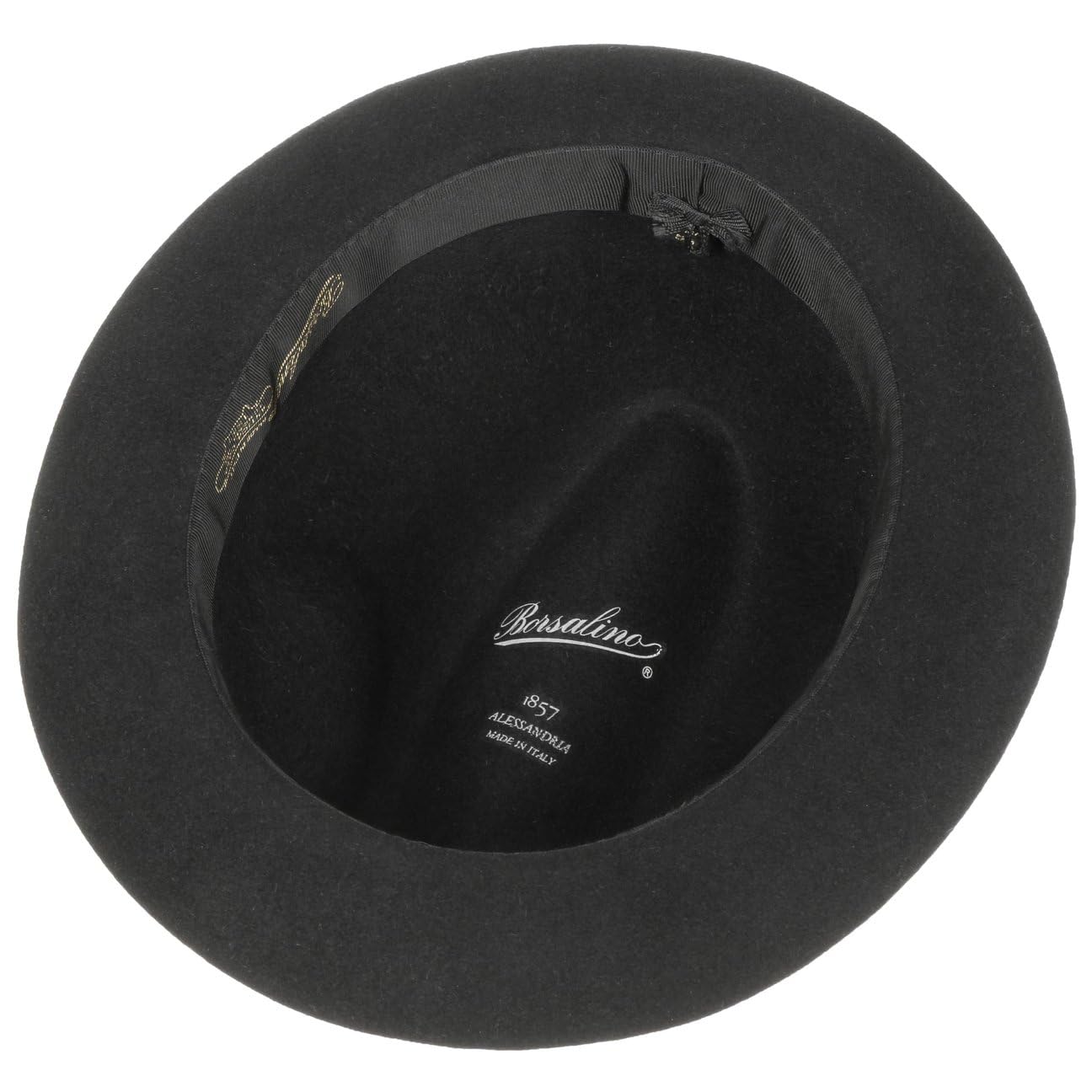 Borsalino Cappello Feltro Pelo Marengo Trilby Donna/Uomo - Made in Italy da Uomo di con Nastro Grosgrain Estate/Inverno Inverno