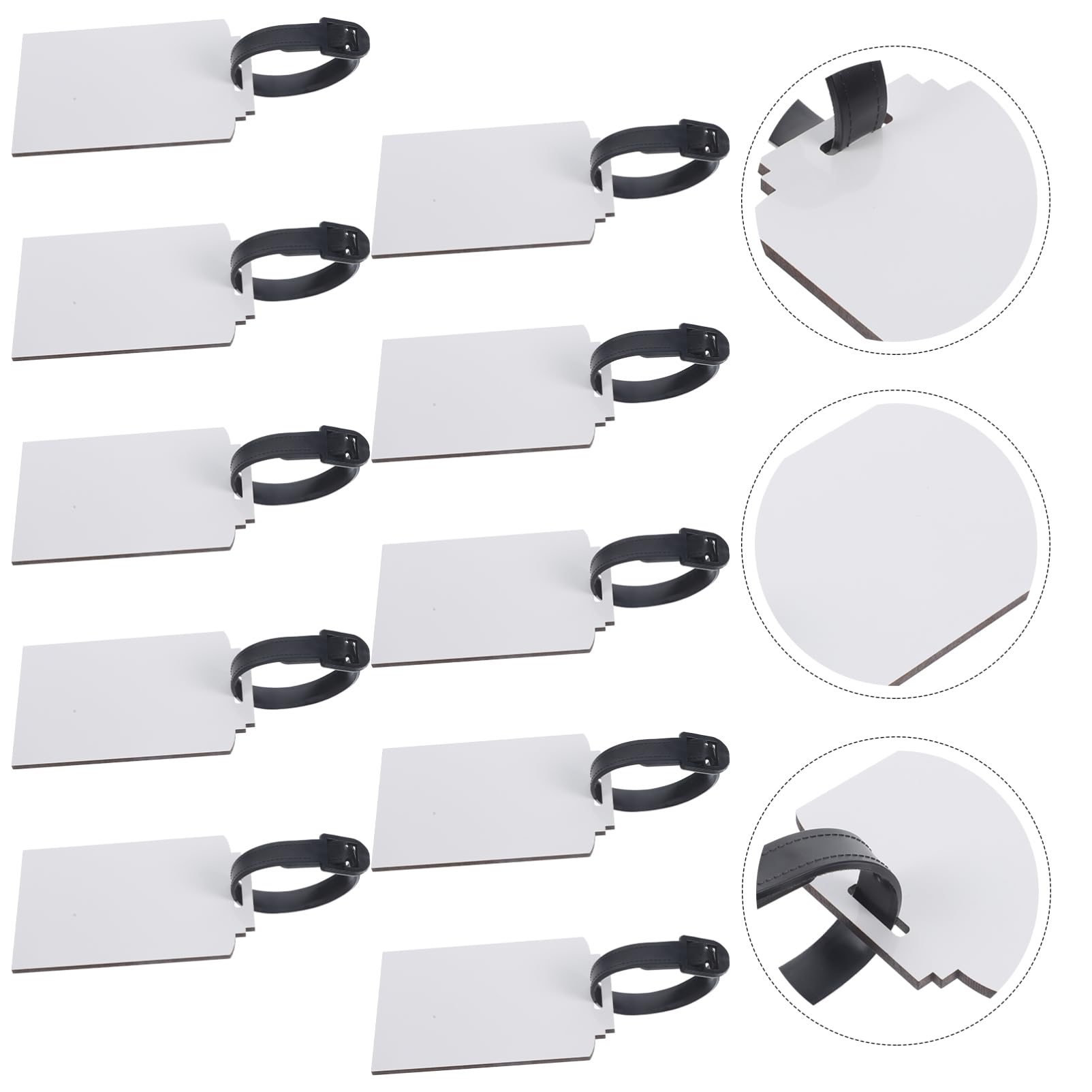 5 Sets Blanko Gepäckanhänger Für Thermotransferdruck Handgepäck Für Flugzeuge Sublimations Blanko Taschenanhänger DIY Gepäckanhänger Für Kreuzfahrtschiffe