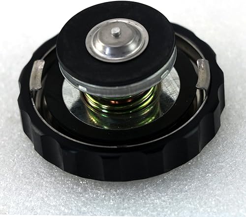 Miniatura 4 de Tapa de radiador de aluminio Billet Negro 1.3 Bar