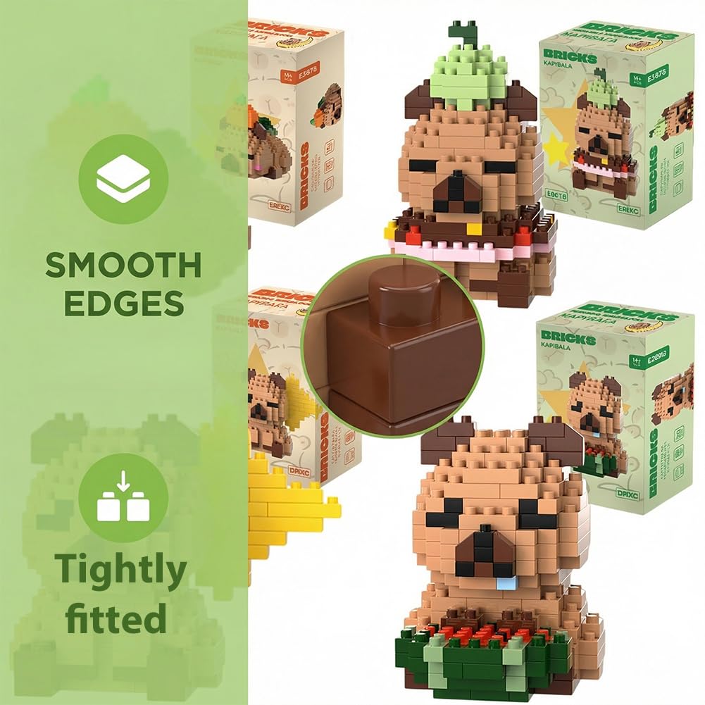 WFKKMEQ Capybara Building Blocks - Image 4