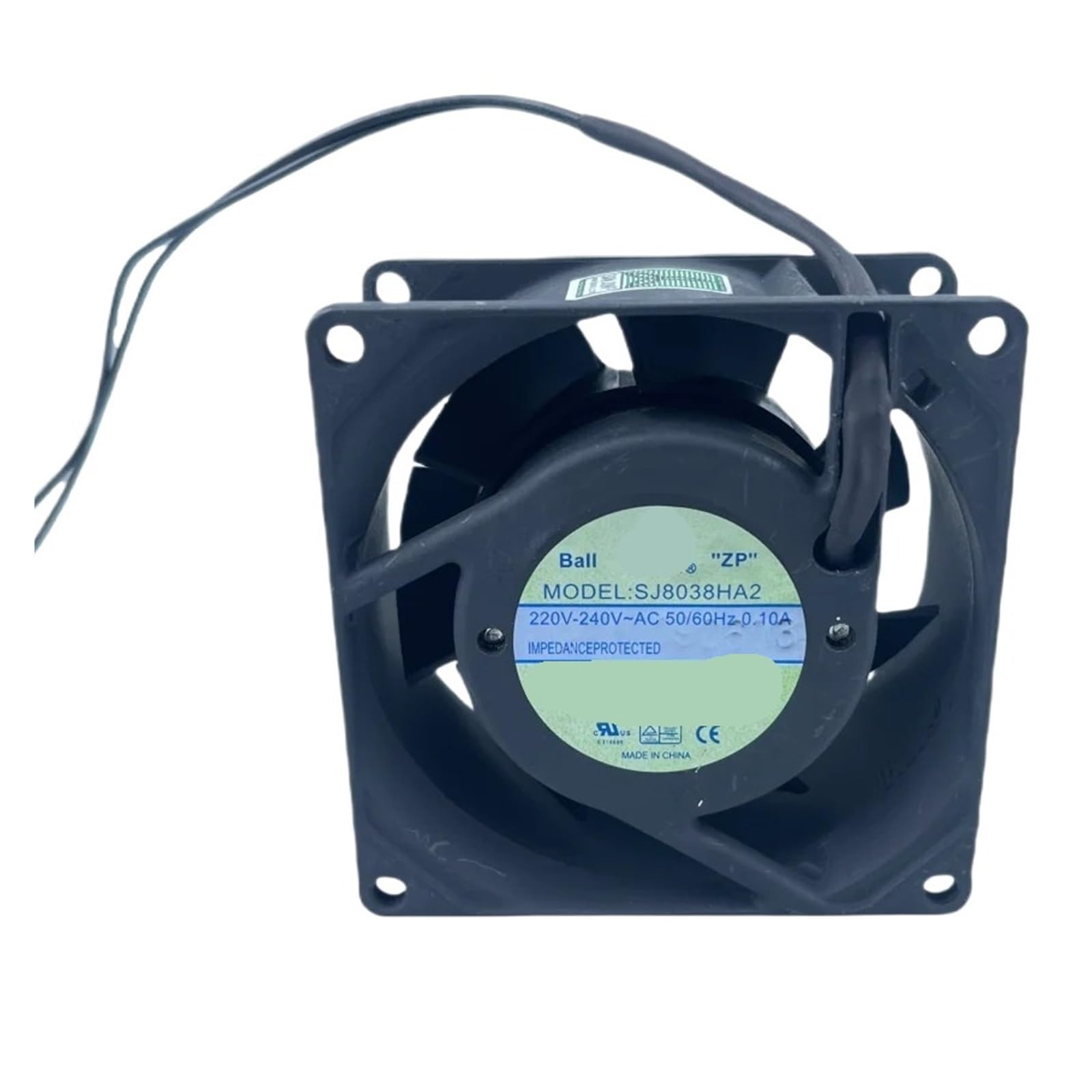 YMUGUEGH SJ8038HA2 8cm 80mm 8038 AC 220v 50/60hz 0.10A Cooling Fan 80X80X38Mm