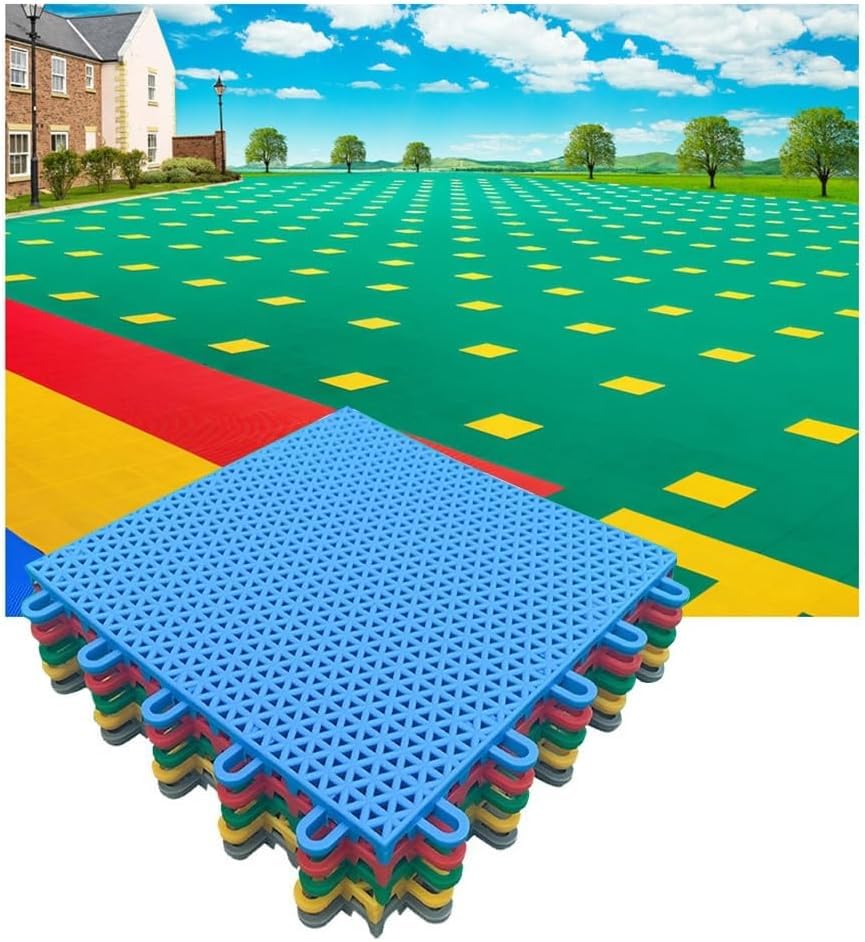 Azulejos modulares entrelazados para jardín de infantes y escuela tapete deportivo