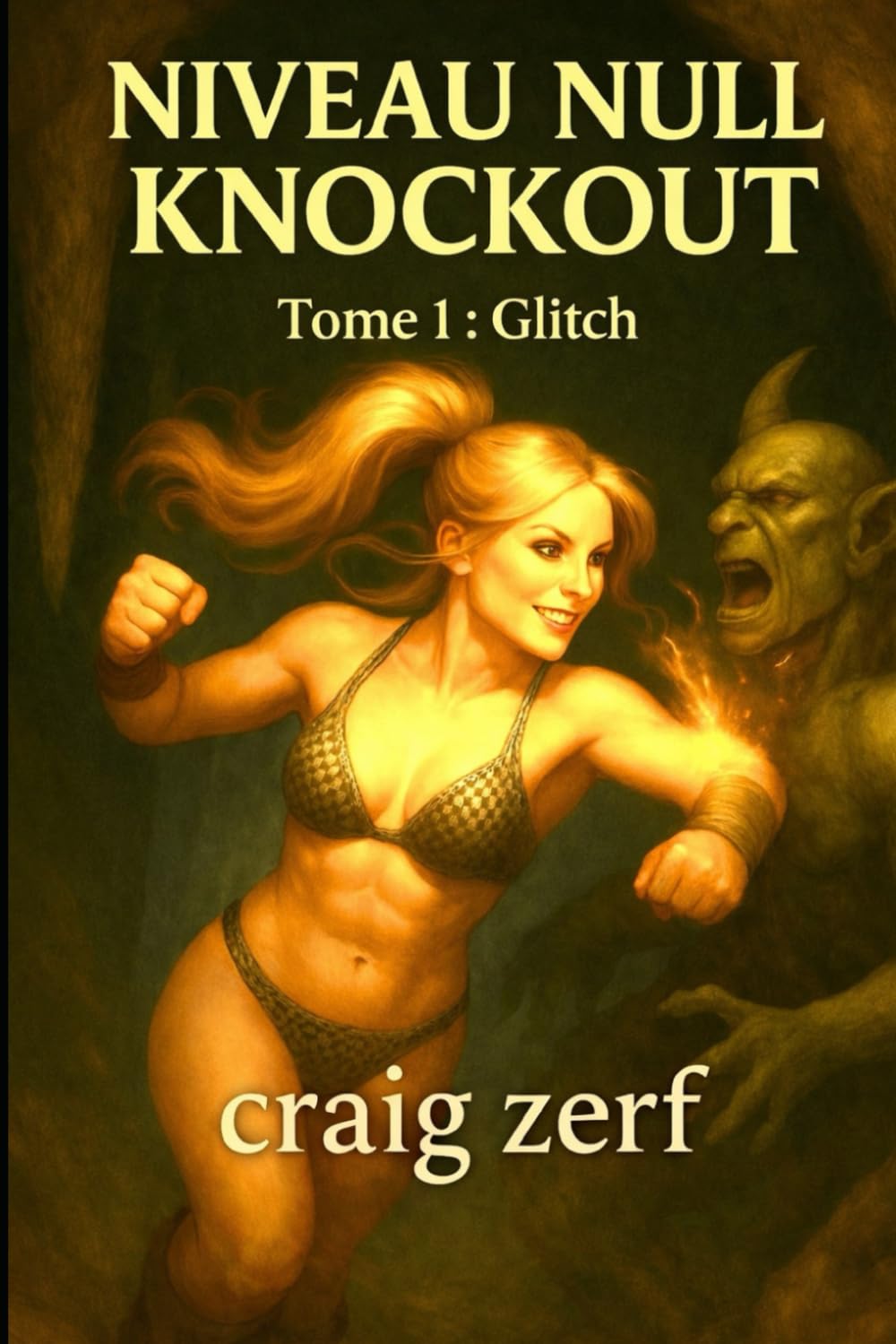 NIVEAU NULL KNOCKOUT – Tome 1 : Glitch: Un jeu de combat dans des donjons LitRPG avec une héroïne de niveau zéro, surpuissante et qui frappe tout ce qui bouge.