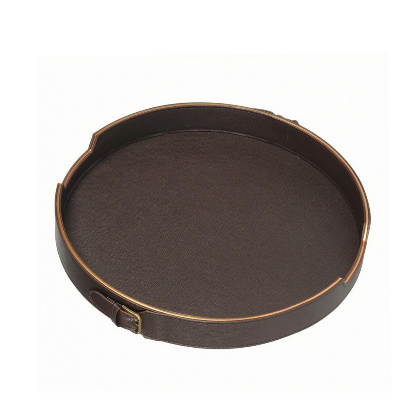 Baoblaze Vassoio in Metallo | Design Minimalista e Pulito, Vassoio con Bordi Rialzati, per Tavolino da Caffè