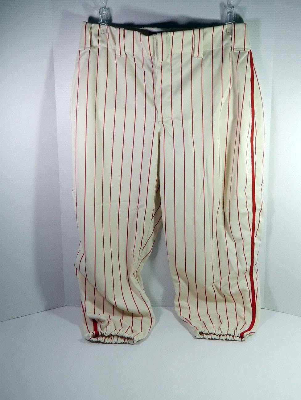 2005 Pittsburgh Pirates Crawfords Extra Game Issued Cream Pant Negro League 53 - Baseball Cards