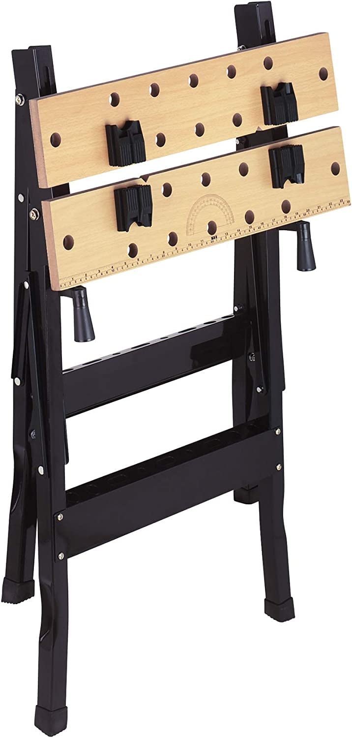 ELETTROFERROITALIA Banco da lavoro (portata max 100 kg, alt. lavoro 78,5 cm, lungh. piano 60,5 cm, largh. Piano min. 23,5 cm)