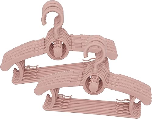LIYUXIDONG Perchas para armario de bebé, extensibles y con gancho giratorio de 360, gancho para bebé, ropa para recién nacidos, 20 piezas de