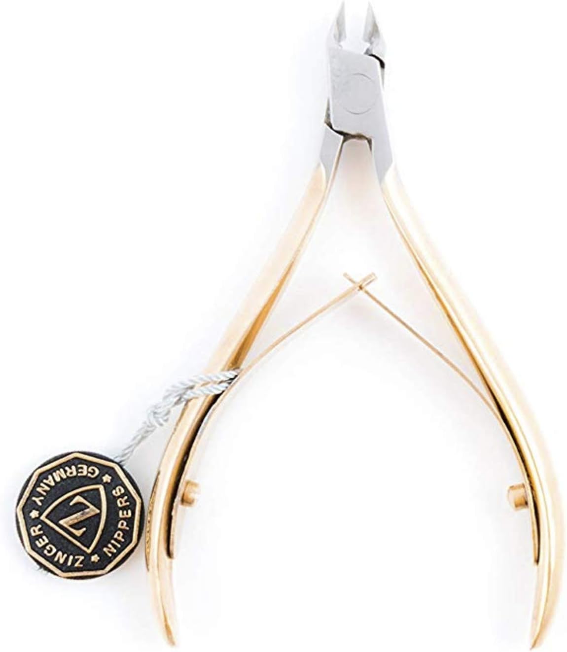 Zinger Top Professional Quality Ultra Cuticle Nippers - Salon Professional Series - Gold Color Steel- PS001HG SH