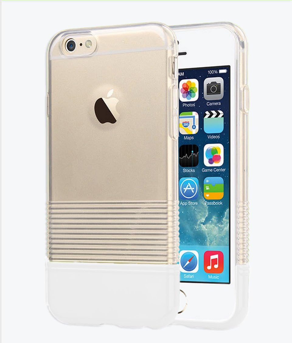 iPhone 6s / 6 Case, Candy Pantone Thin Protective Case for Apple iPhone 6 & iPhone 6s 4.7" (White)