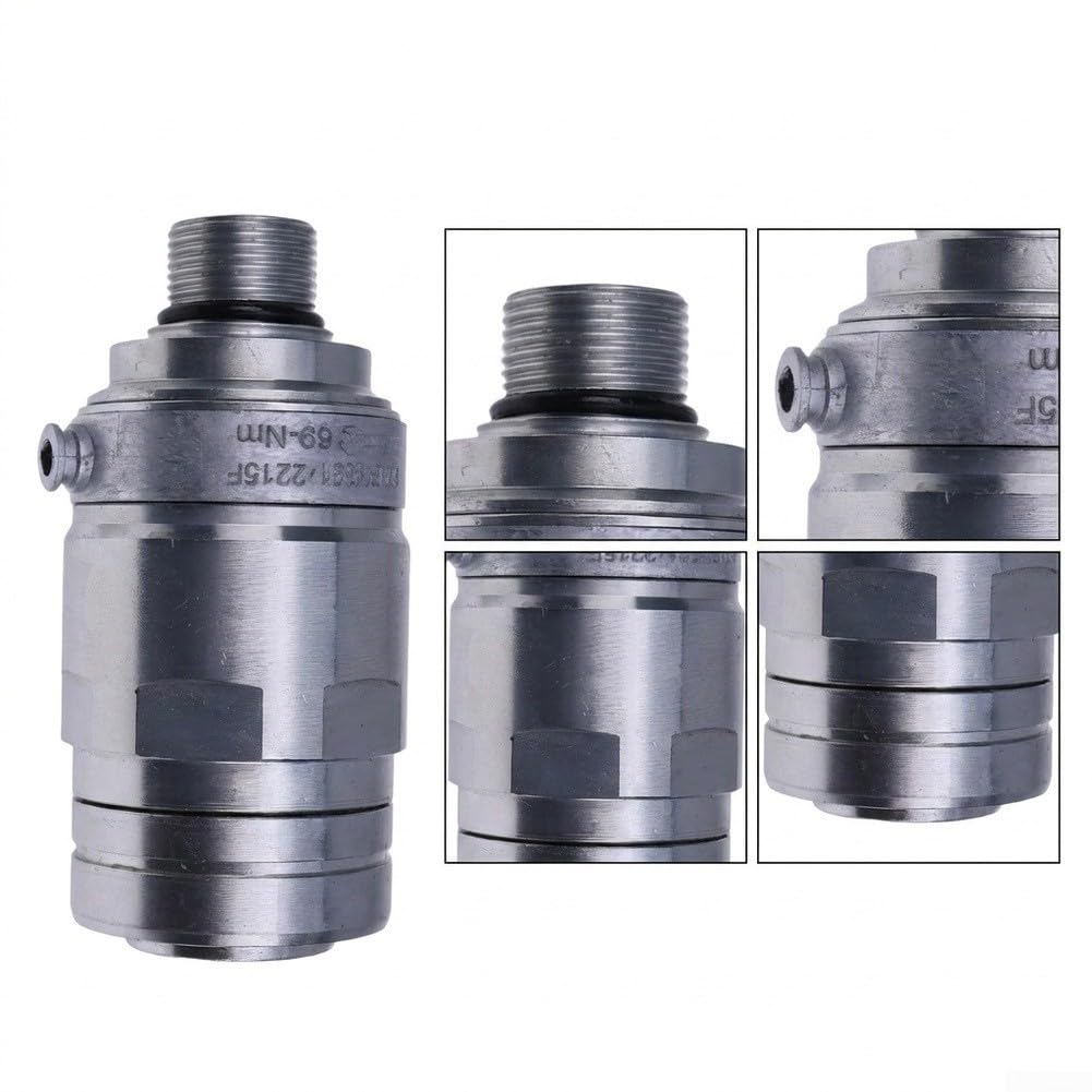 Hydraulik-Schnellkupplung AL210587 für Traktor 6130 6930 Metall Schnellkuppler Hydraulik AL210587 Standard Größe Hydraulikkupplung AL210587 für 6115R 7130 Schnelltrennverbinder Hydraulik AL210587 für