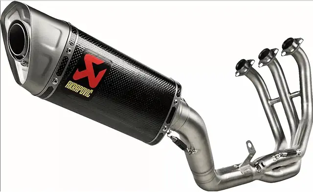 Cartouche Akrapovic Ligne Silencieux Carbone pour MT09 2021-2025