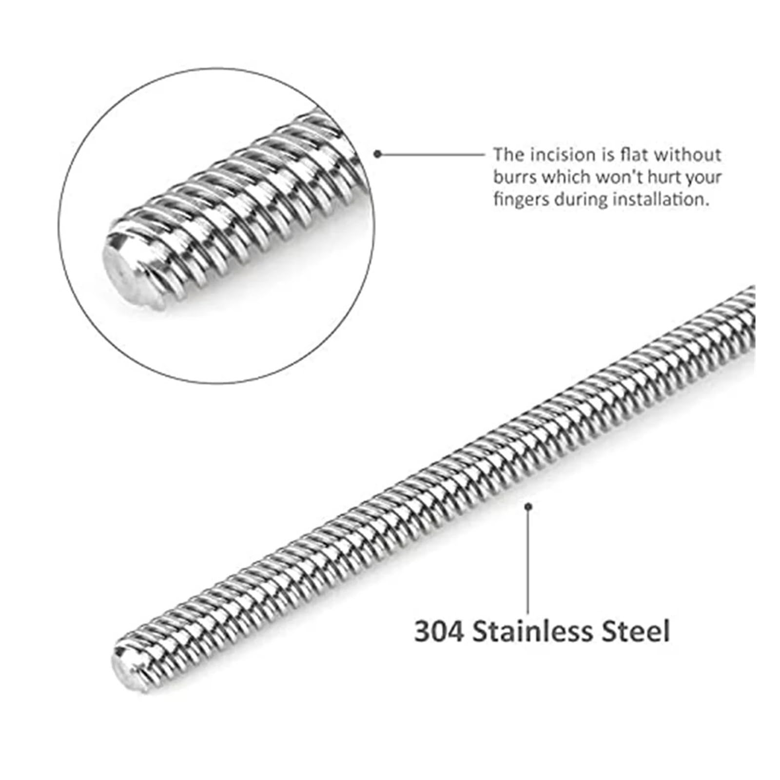 Metal Ball Screw nut 3T Lead Screw Rod with Brass Nut Z-axis Upgrade Kit T8*8-L365mm