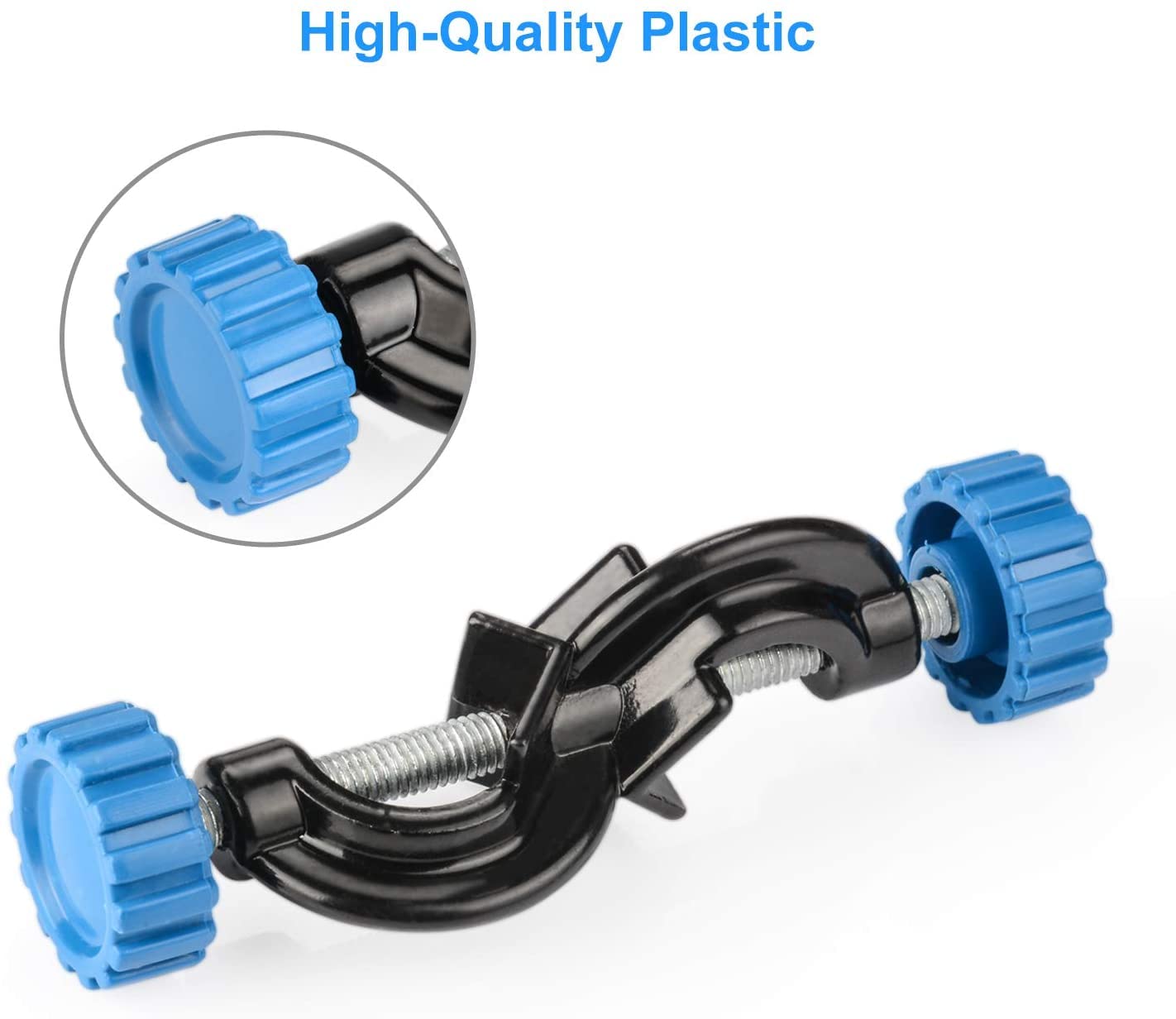 stonylab Bosshead Clamp Holder, Swivel Clamp and Support Retort Ring Bundle, for Laboratory Use
