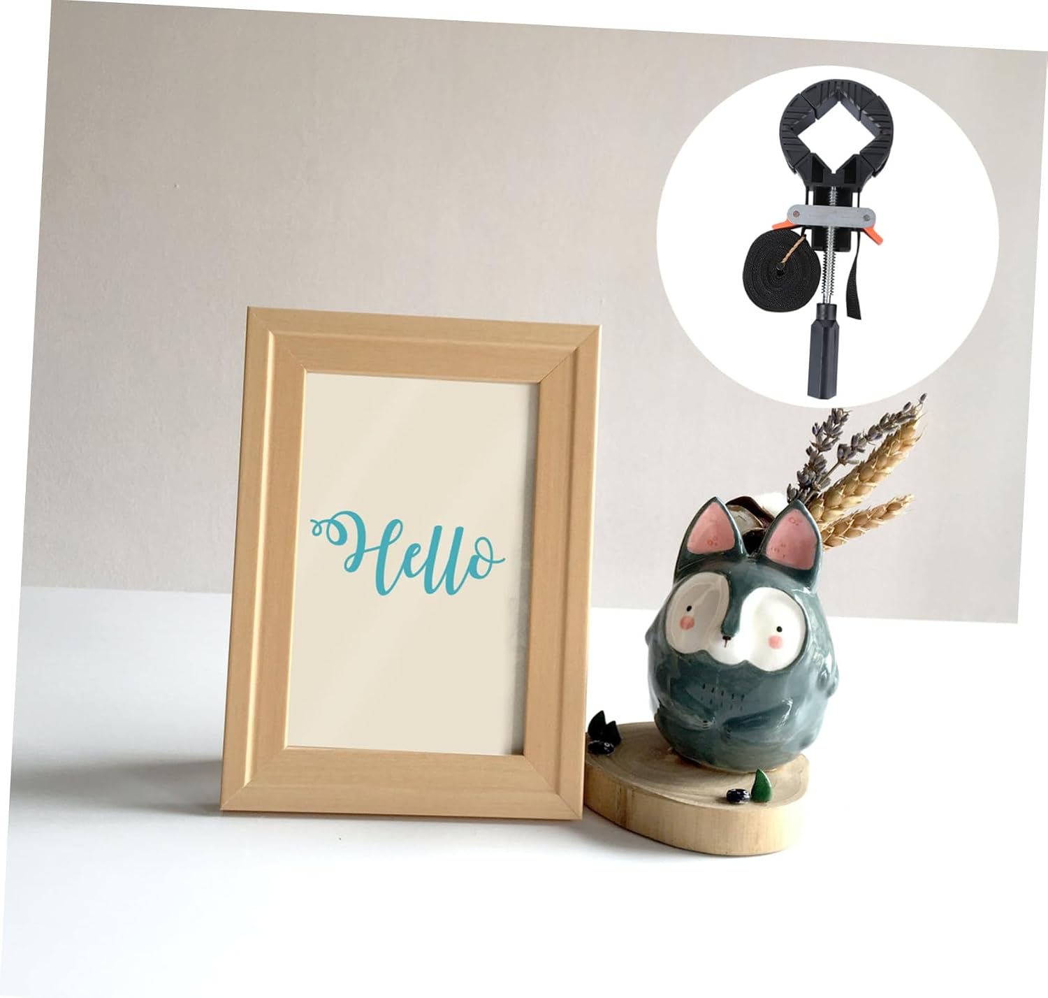 Right-angle Clamp Photo Frame Clamp Woodworking Corner Positioning Tool for Frame Assembly and Welding Tasks