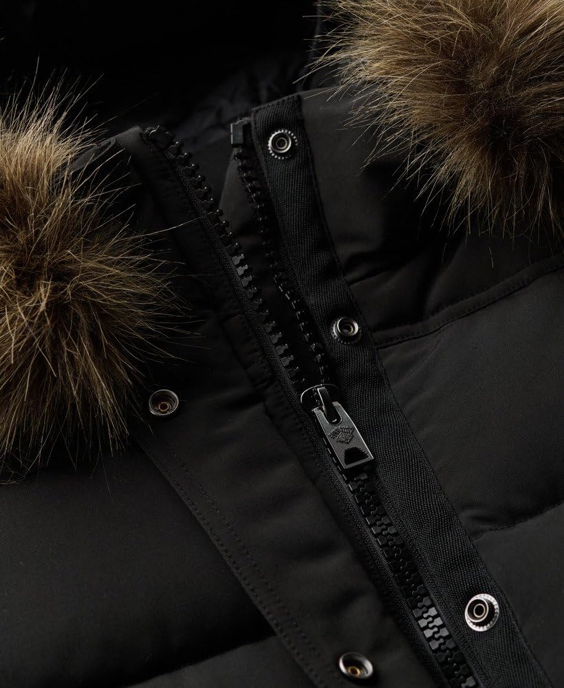 Superdry Damen Everest Kapuzen-Bomberjacke