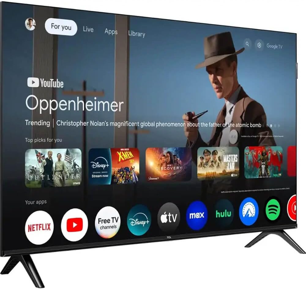 TCL 40Q3K 40 inch Class Q3K Series 1080P FHD QLED Smart Google TV