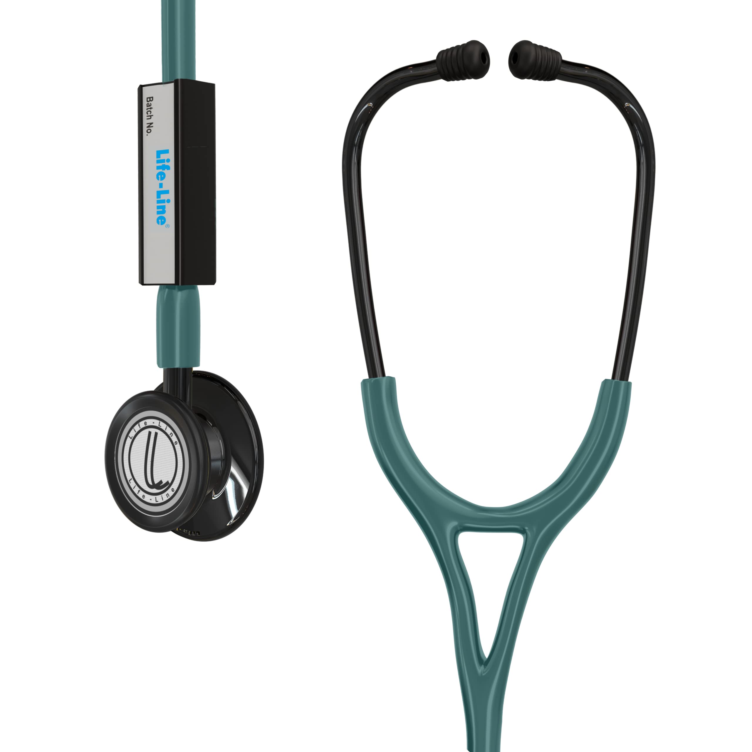 LIFE LINE L3 Titanium Stethoscope (Green) | Dual Side Diaphragm Chest Piece for Adult and Paediatric | 2-way Tube | Suitable for Doctors (B089RBH7WX) Amazon Price History, Amazon Price Tracker