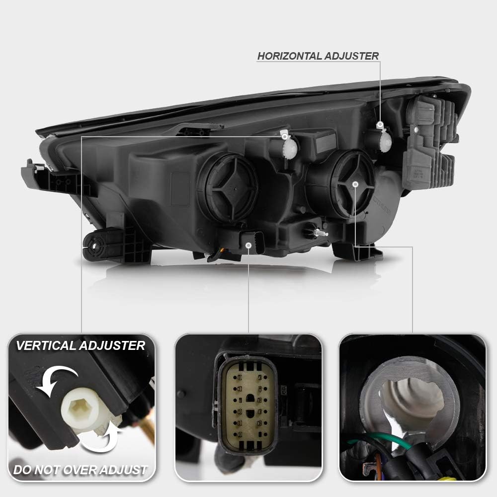 ACANII - For [Halogen Model] 2017-2022 Buick Encore Factory LED DRL Signal Headlight Headlamp Assembly Passenger Side