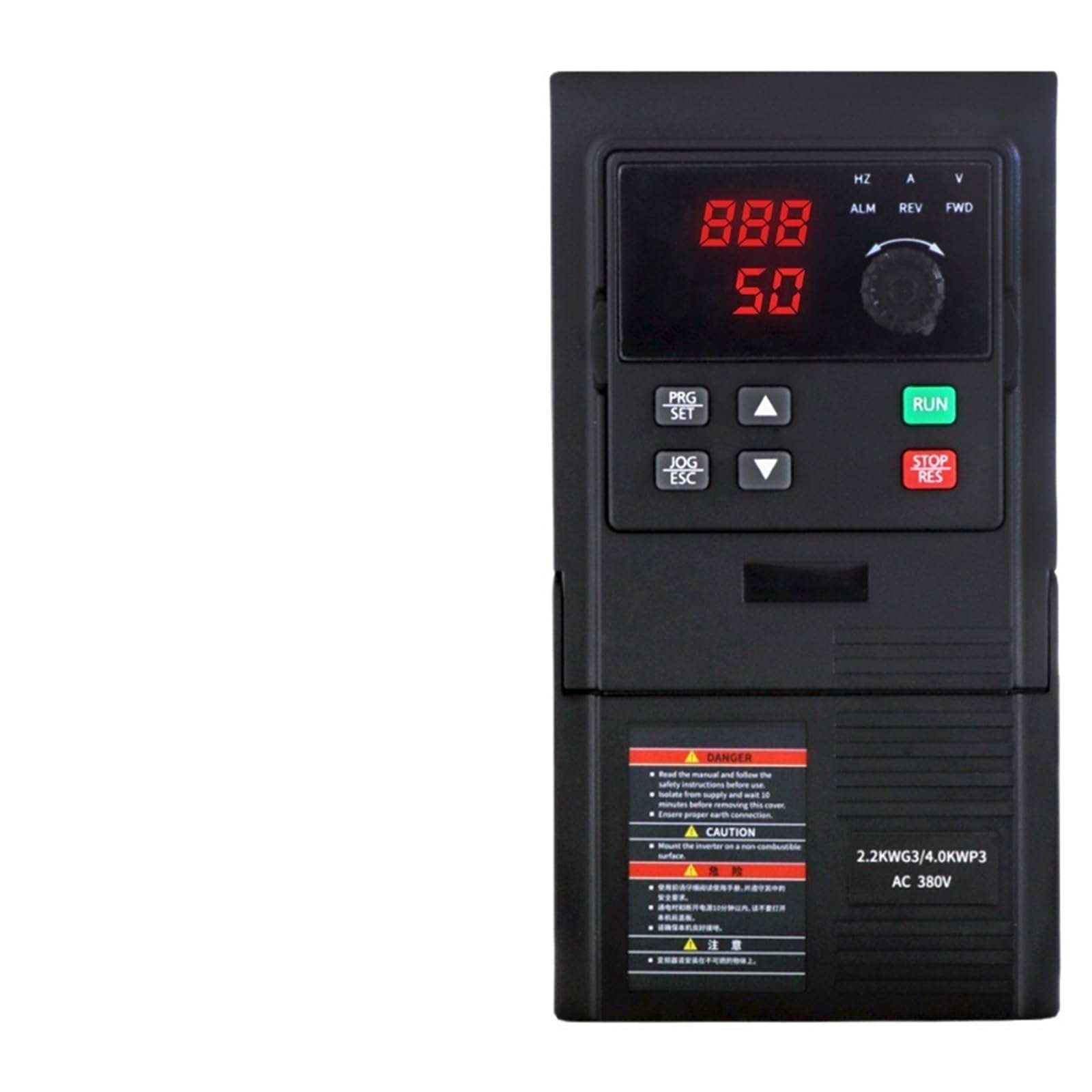 2RD58I8PM 380V Pro VFD Variable Frequency Drive Converter Inverter 1.5/2.2/3/4/5.5KW 220v 3-Phase Motor Speed Controller(380v-5.5kw)