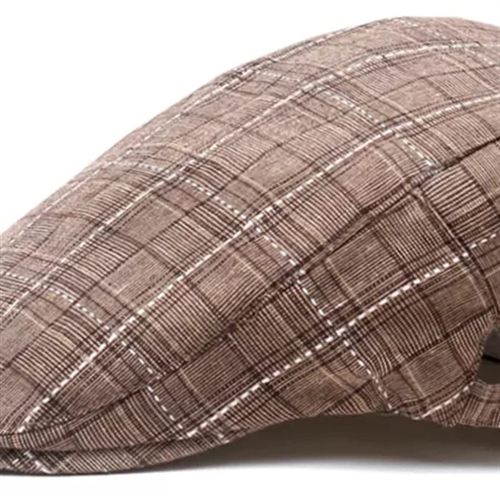 Newsboy Cap Newsboy Golf Plaid Beret Irish Hats Newsboy Hats  display picture 2