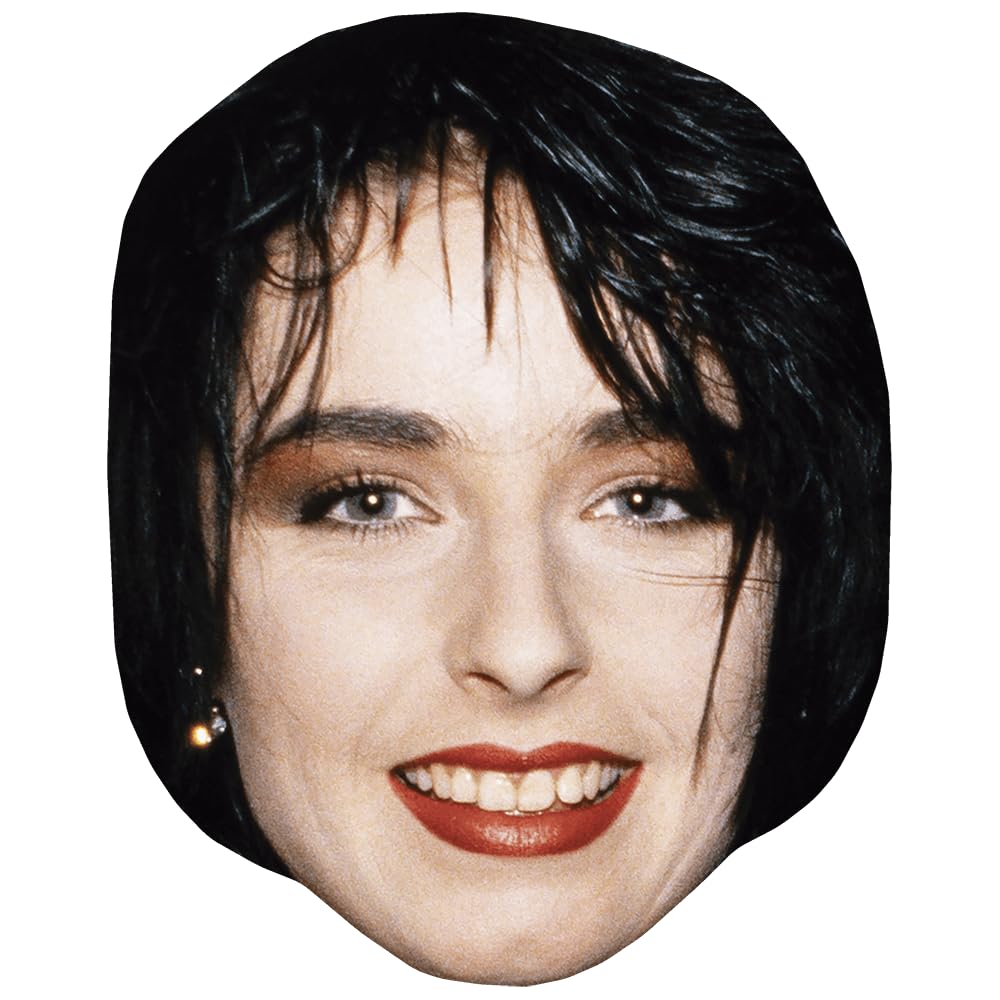 Keren Woodward (Lipstick) Celebrity Mask, Flat Card Face, Fancy Dress Mask