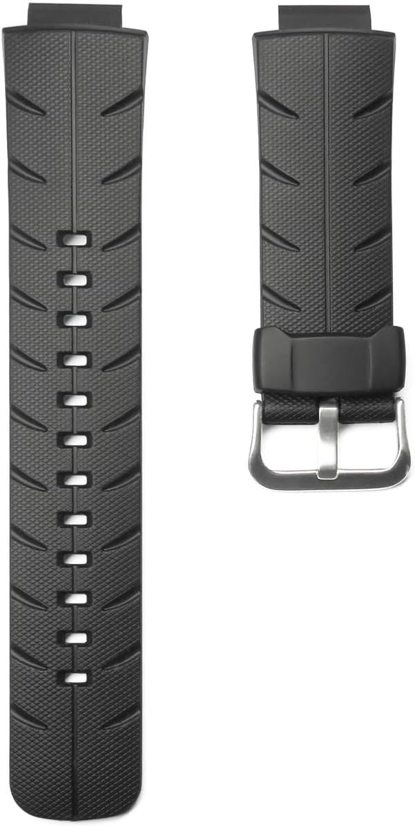 Replacement Black Watch Band Compatible for Casio G Shock Watch G-300, G-301B, G-306X, G-350 & More