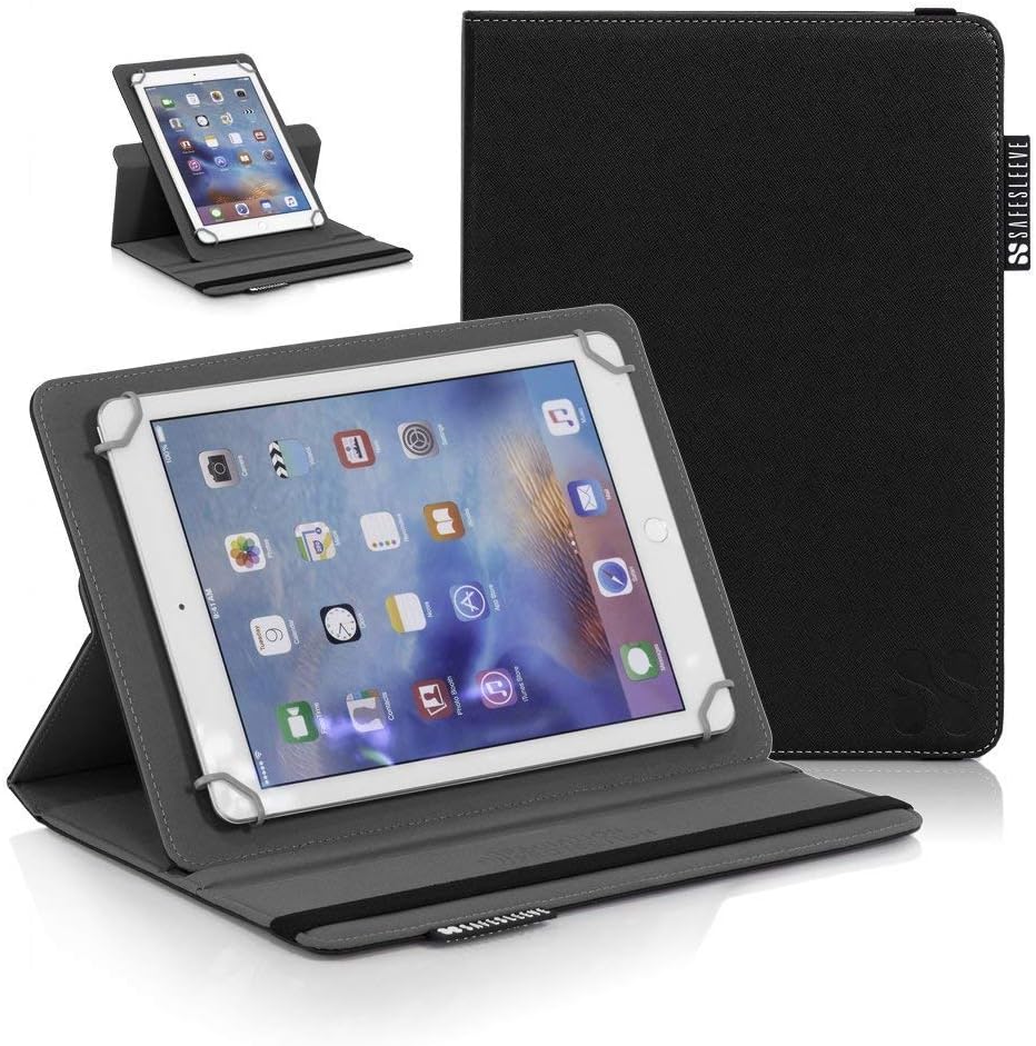 SafeSleeveiPad Mini EMF Radiation Blocking Case - Universal Tablet Case For for 7-8 tablet computers including iPad Mini, Nexus 7, Galaxy Tab 7-8 and more - Black
