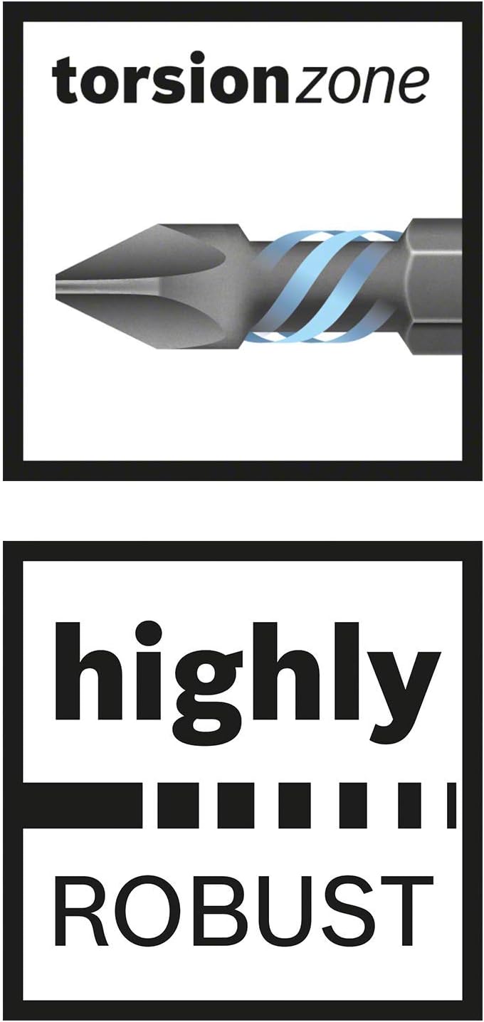 Bosch Professional 35-Piece Drill Bit Set (Pick and Click, Accessories for Impact Drivers, with Bits and Universal Holder) - Amazon Exclusive