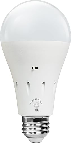 Miniatura 9 de Radiant Glow Bombilla LED recargable de emergencia, multifunción, luz de reserva de batería para cortes de energía, camping, actividades al aire