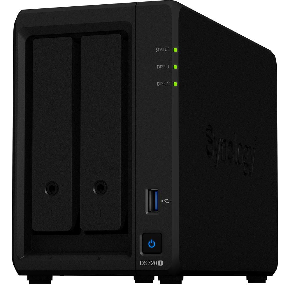 DS720+ 2-Bay DiskStation Bundle with 6GB RAM and 6TB (2 x 3TB) of NAS Drives and 2TB (2 x 1TB) NVME 