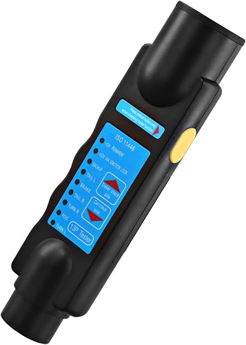 ® Testeur de Feux Remorque 13 Broches 12 V QWORK